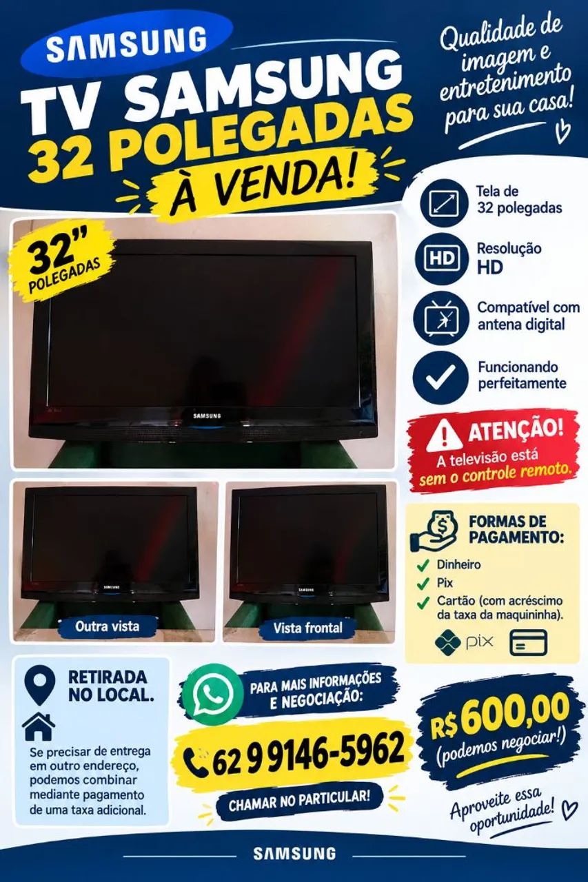 TV Samsung 32