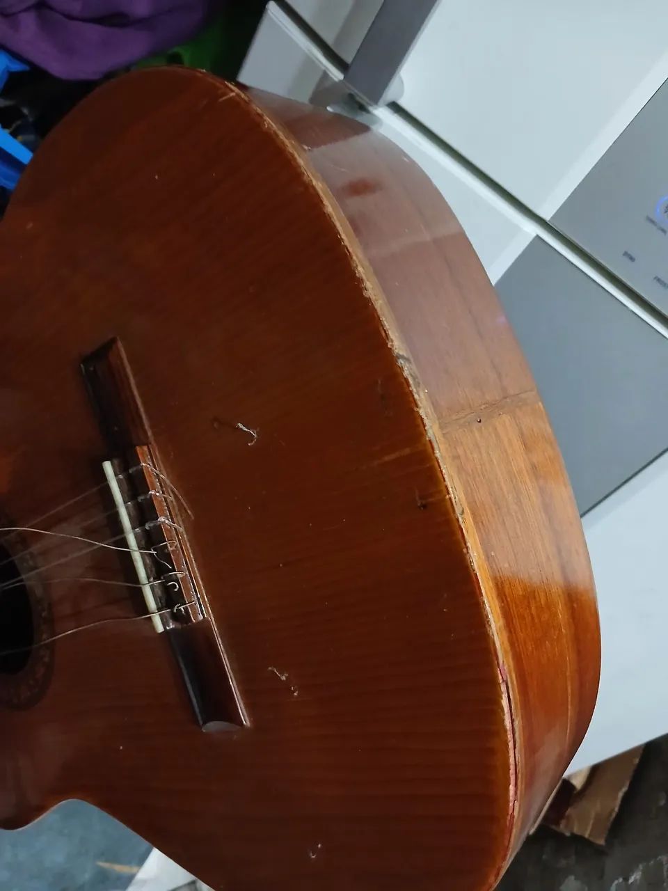 Violão Giannini 1.900 década de 80  - Foto 3