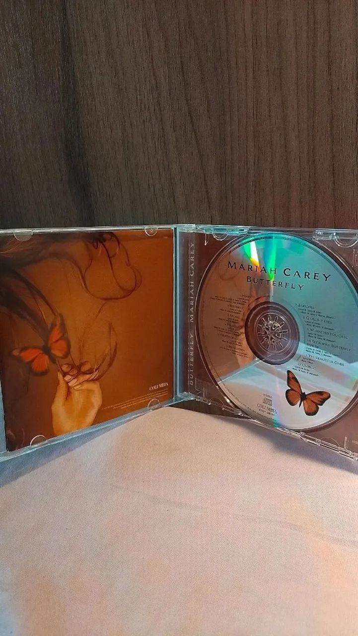 CD Mariah Carey Butterfly 12 faixas Importado EUA  - Foto 3