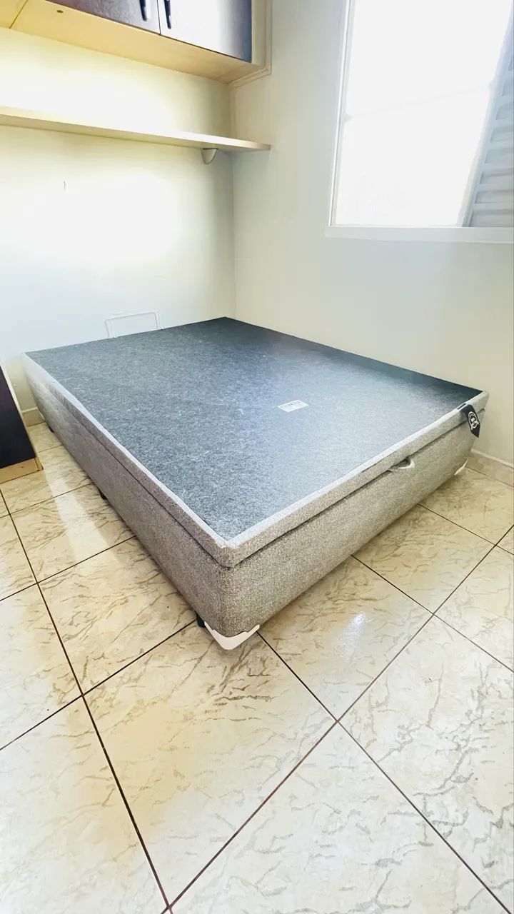 Cama Box casal sem colchão - Foto 4