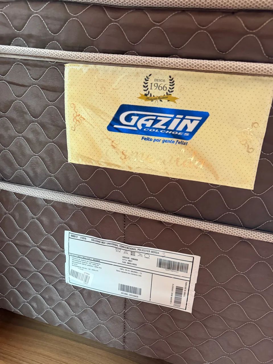 Cama BOX de solteiro (com colchão) - Foto 3
