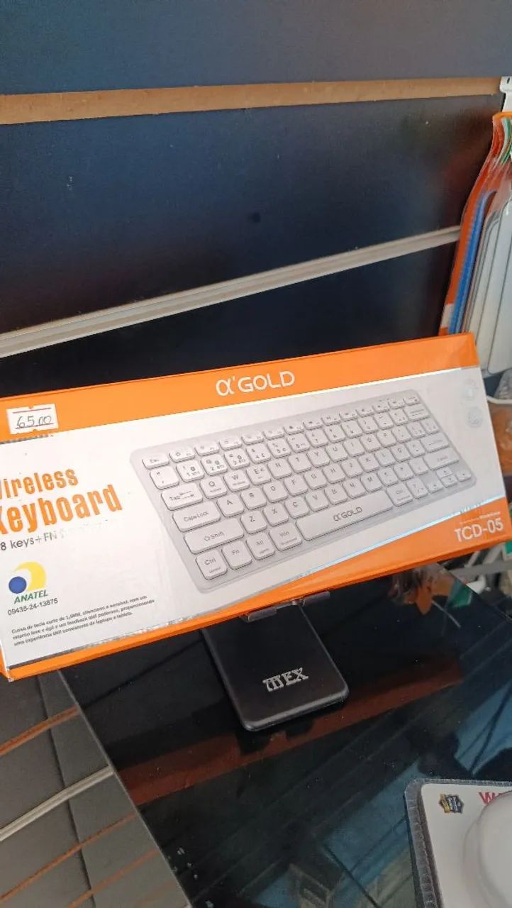 TECLADO BLUETOOTH MOUSE SEM FIO - Foto 5