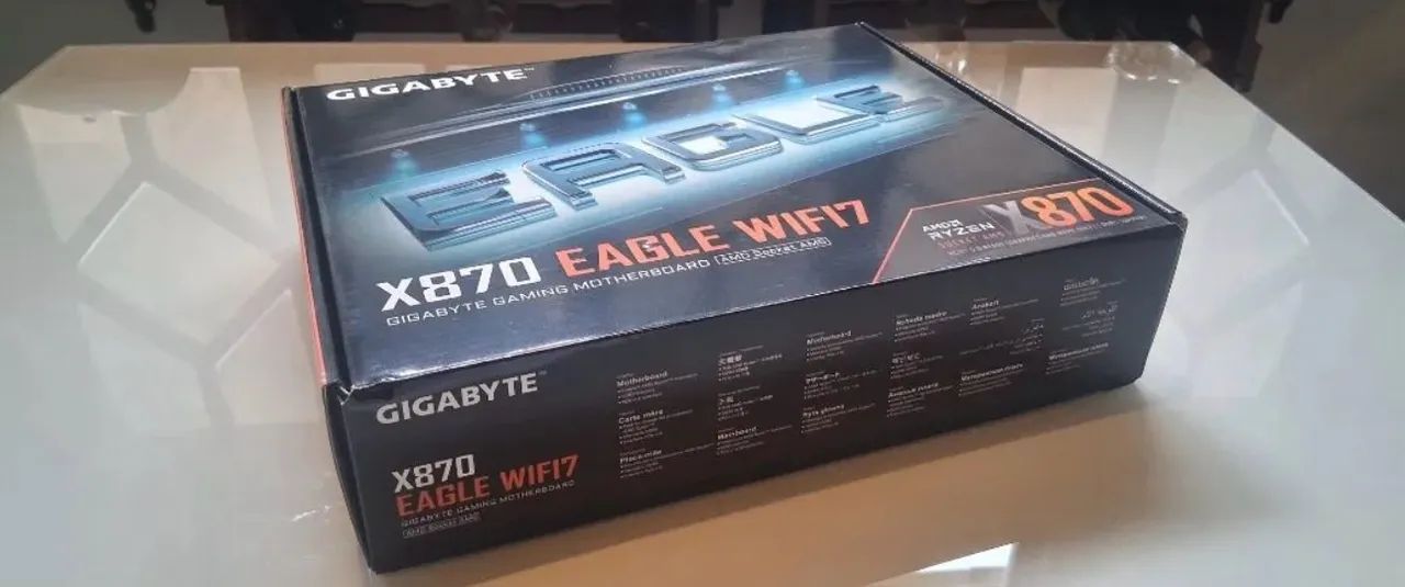 Placa Mãe X870 Gigabyte Eagle Wifi 7 AM5 -Nova (Lacrada)C/nf - Foto 2