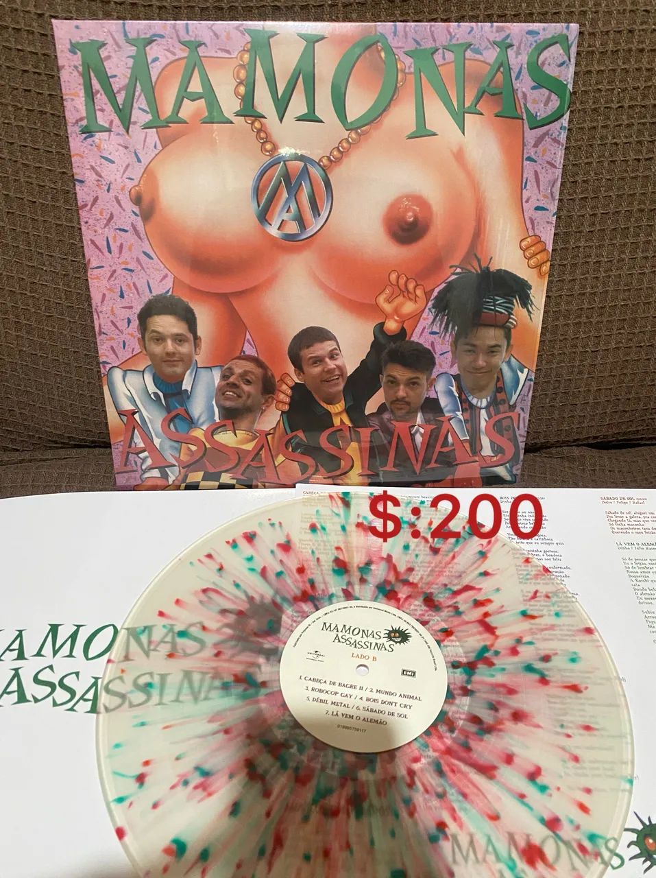 Lp disco vinil Mamonas Assassinas ( lacrado)