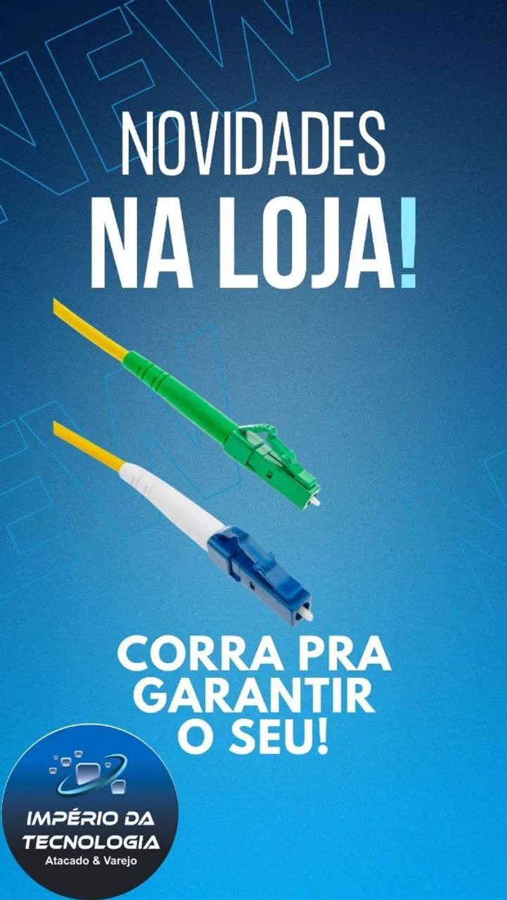 Cordão óptico Patch Cord APC SC LC Conectorizado  - Foto 2