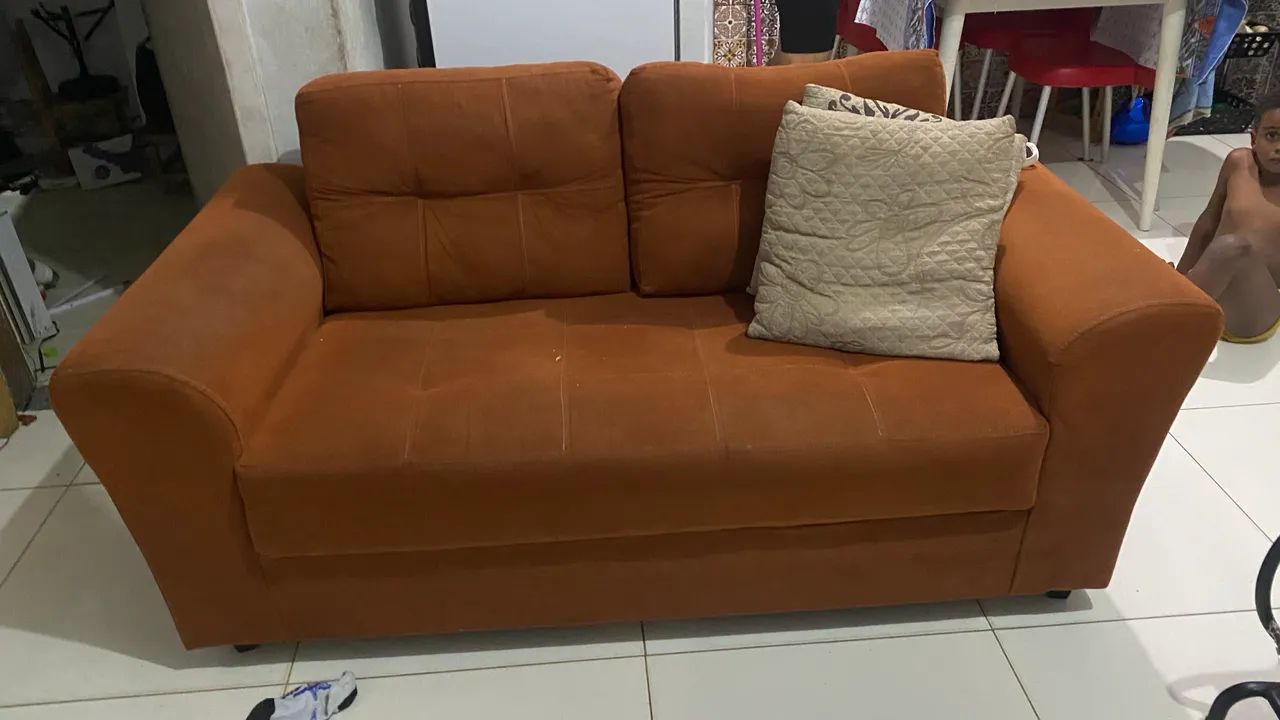 Sofá 3 lugares + 2 poltronas 