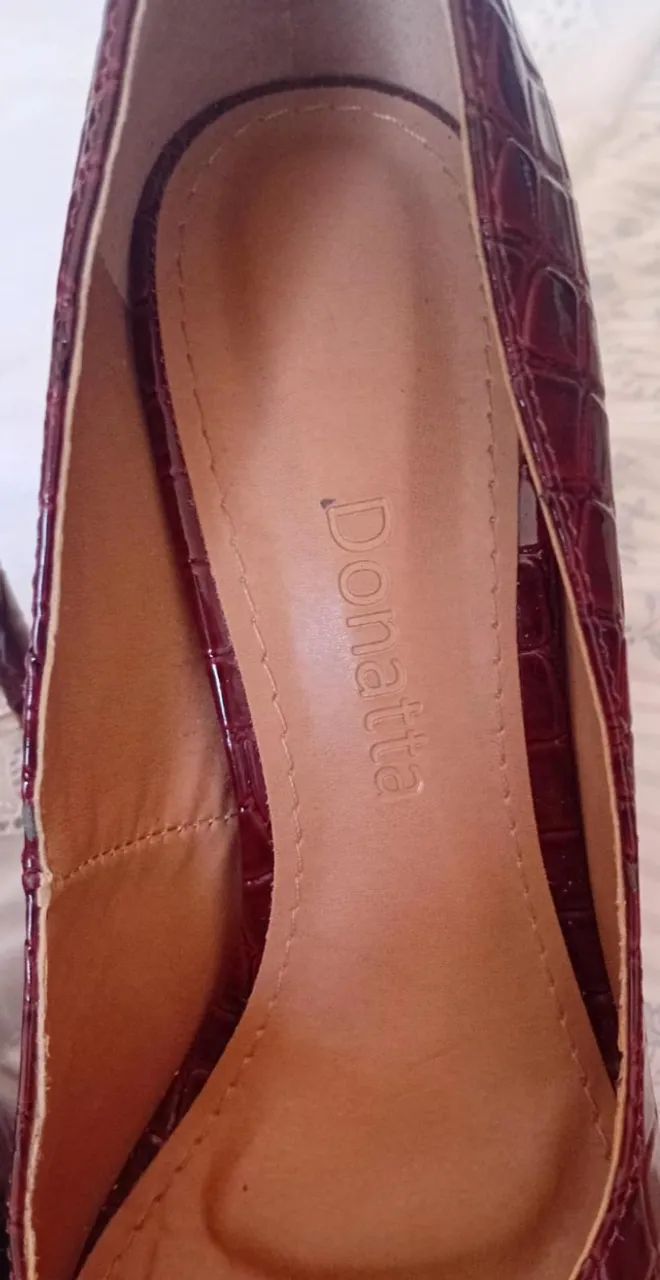 sapato scarpin couro  - Foto 4
