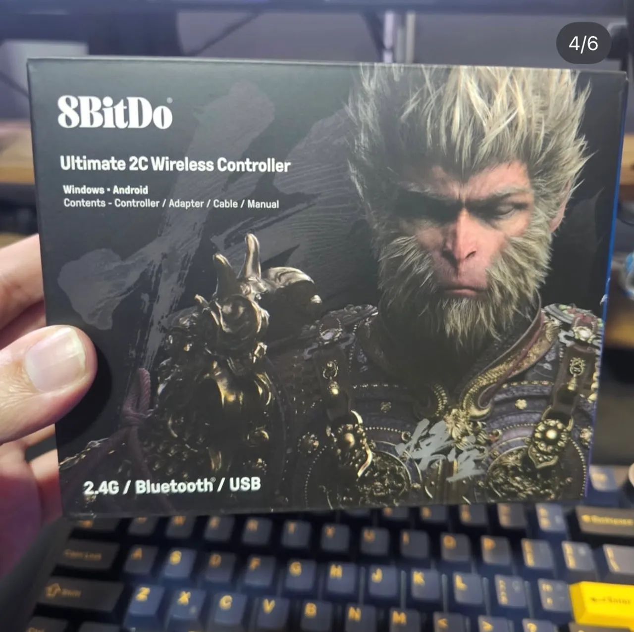 Controle Sem Fio Ultimate 2C - Edição Black Myth Wukong.