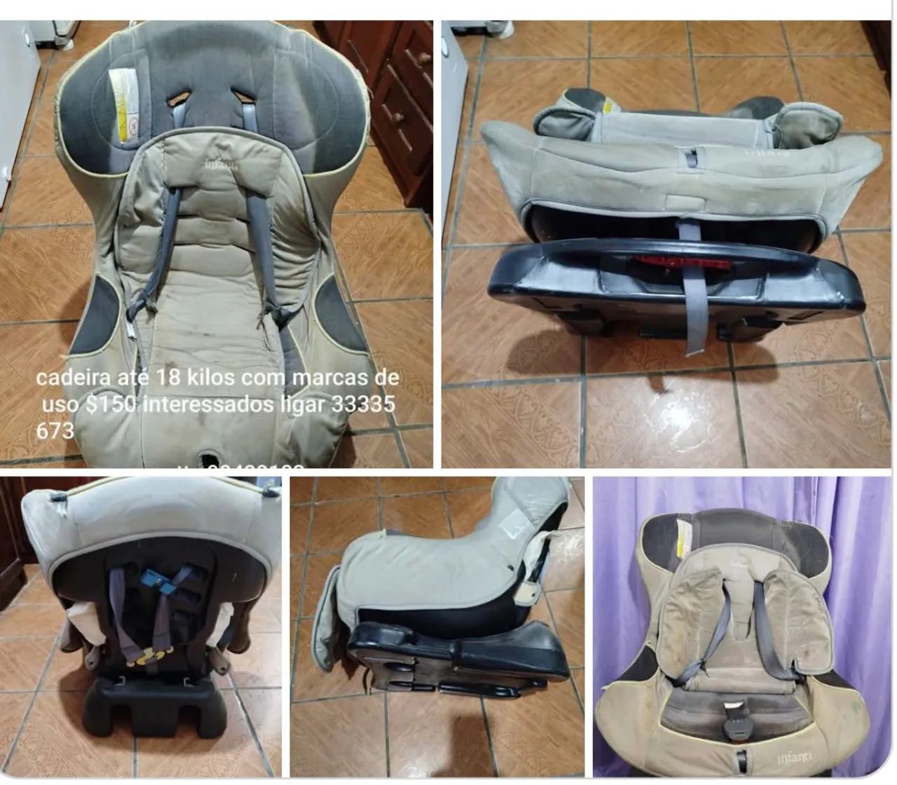 Cadeira bebê para carro  - Foto 2
