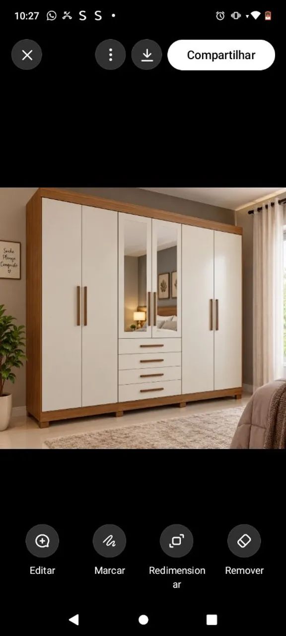 Guarda roupa casal 