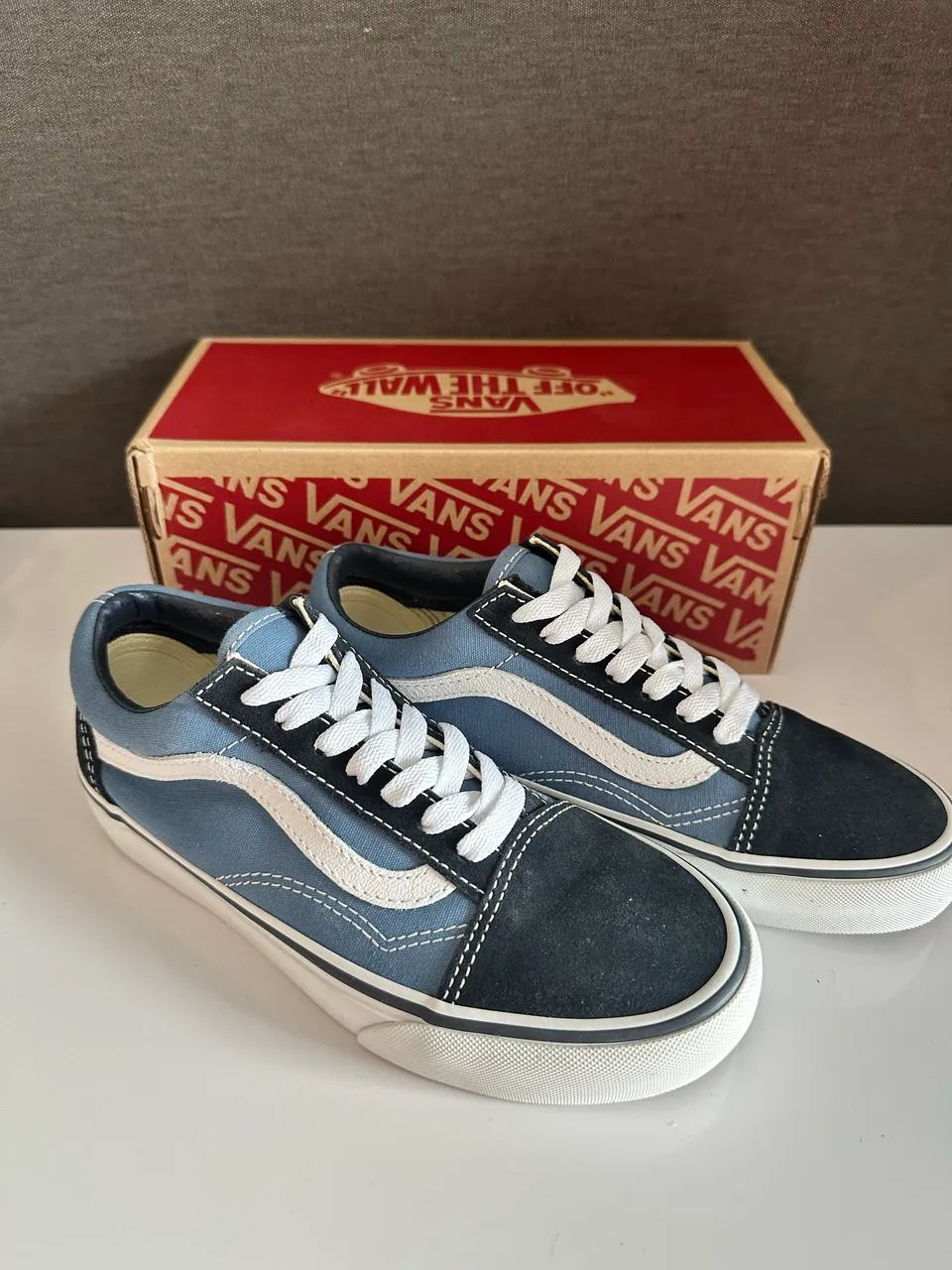 Tênis vans old skool azul 