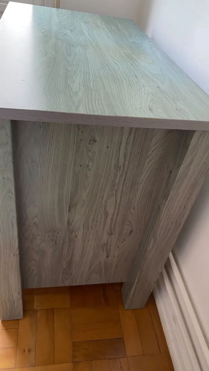 Cômoda com 2 portas - madeira maciça - Foto 4