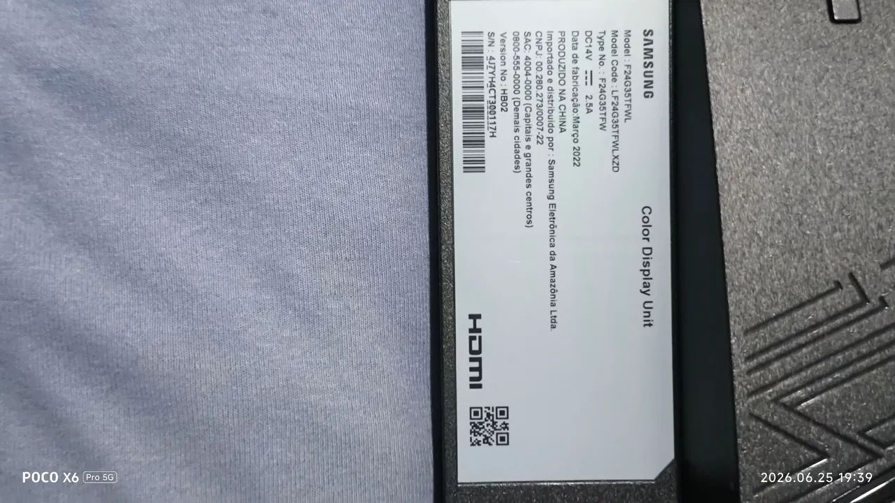 Samsung Odyssey G3 24 polegadas. - Foto 4