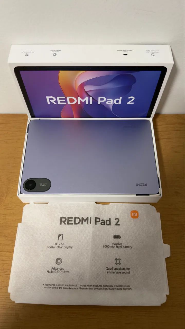 Tablet Redmi Pad 2 8GB RAM 256GB - Foto 3
