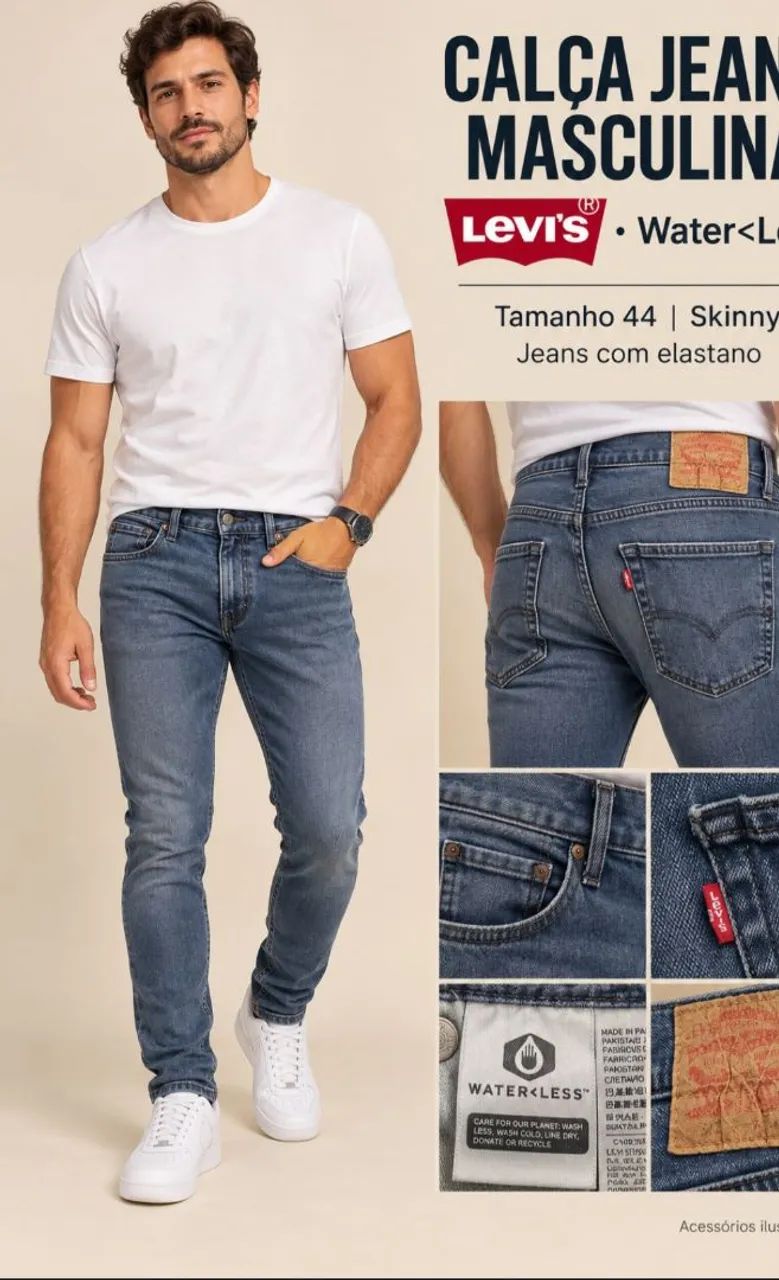 Calça levi's masculina 