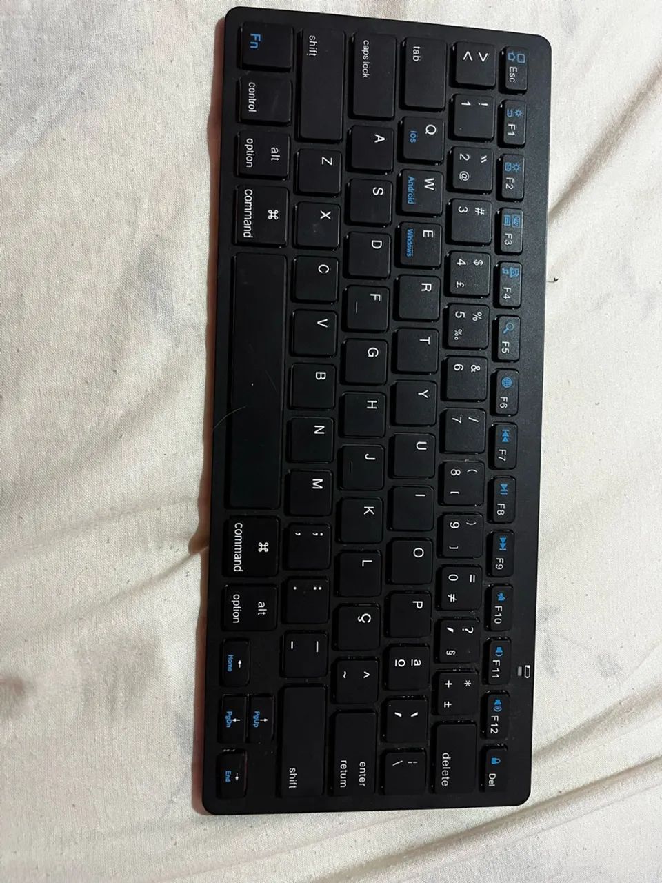 Teclado sem fio bluetooth - Foto 2