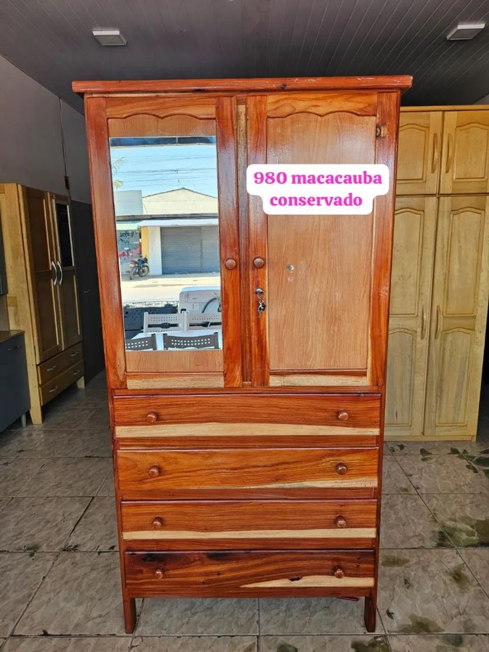 GUARDA ROUPA DE SOLTEIRO MACACAÚBA CONSERVADO