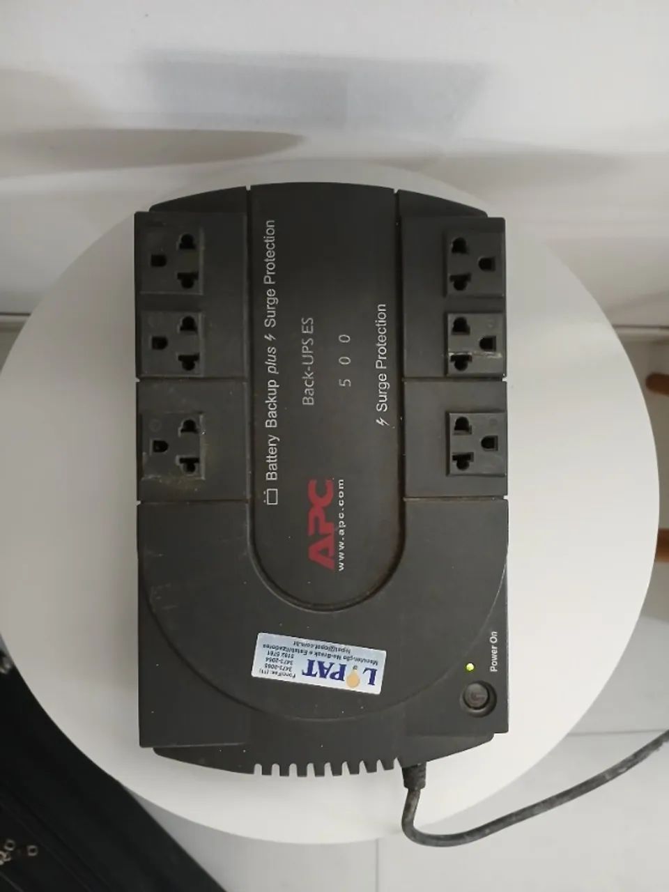 Nobreak APC Back-UPS ES 500 (500VA) - Testado e Funcionando