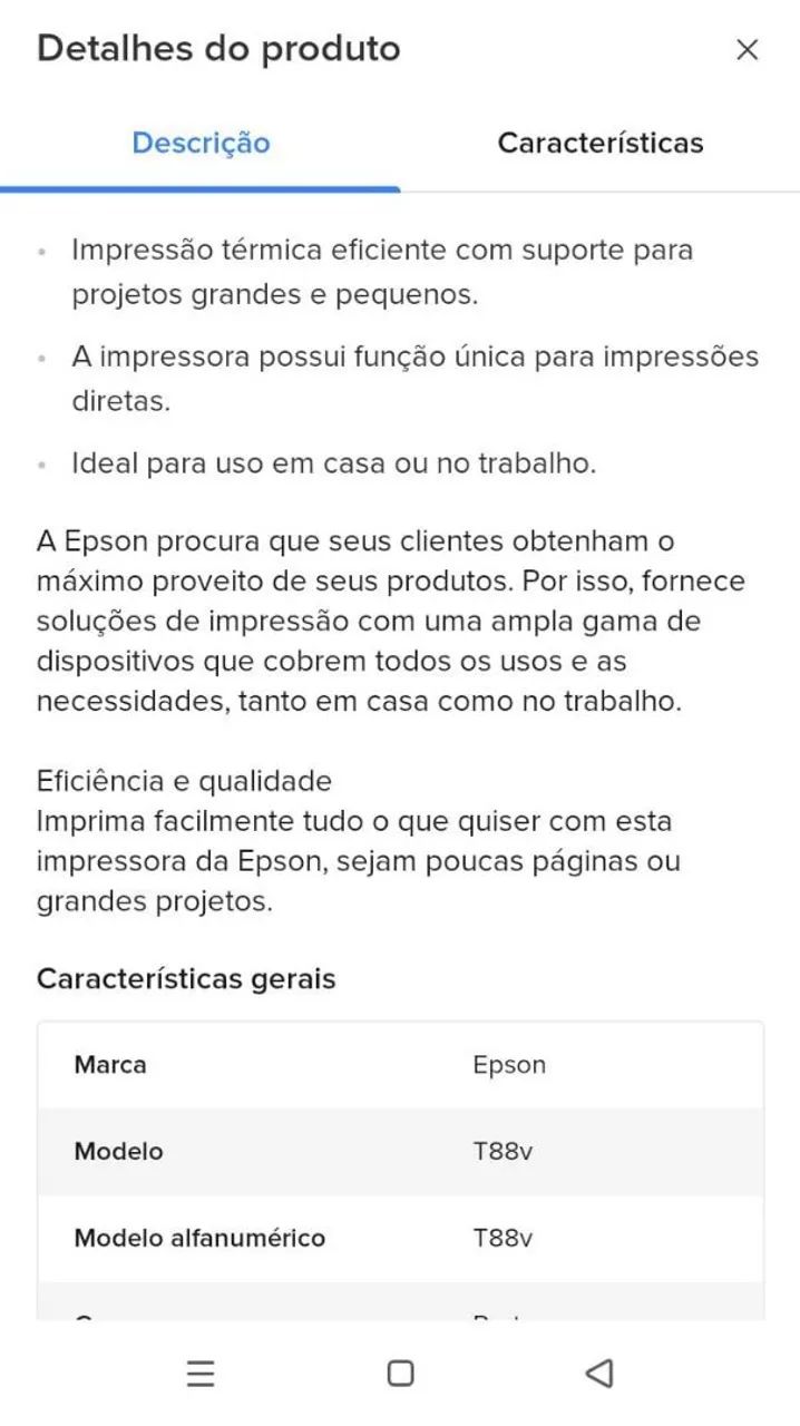 Impressora Térmica Epson Mt- t88v - Foto 2