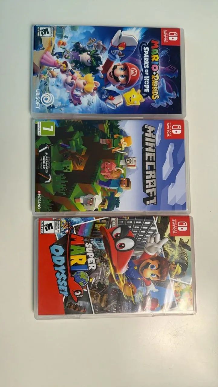 Nintendo Switch Oled com 4 jogos - Foto 2