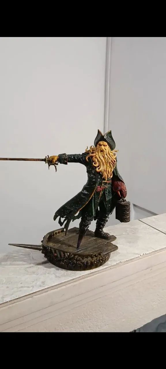 Actiin figure Davy Jones (Pirata do Caribe) - Foto 3