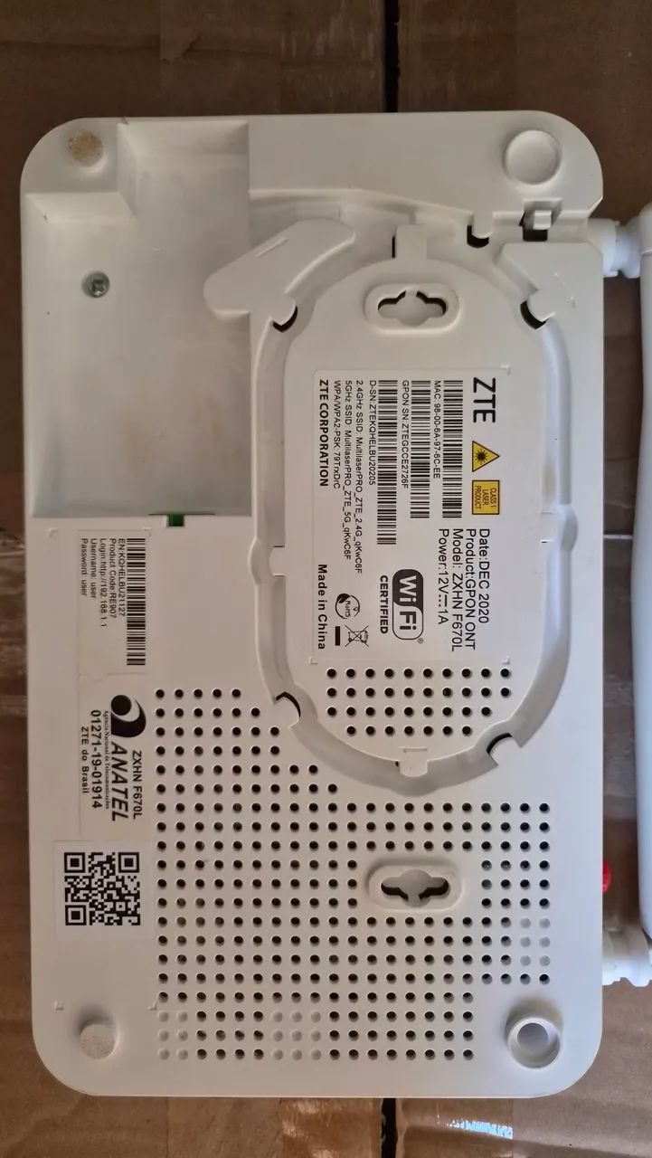 ONT ZTE F670L USADA - Foto 2