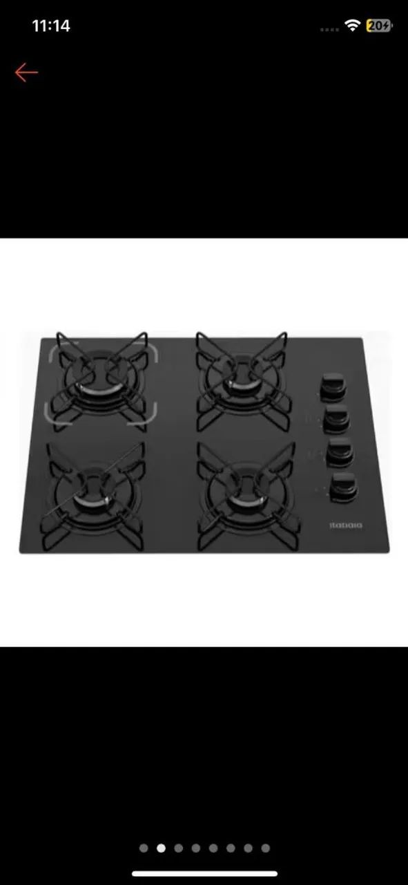 Fogão Cooktop com armário  - Foto 2