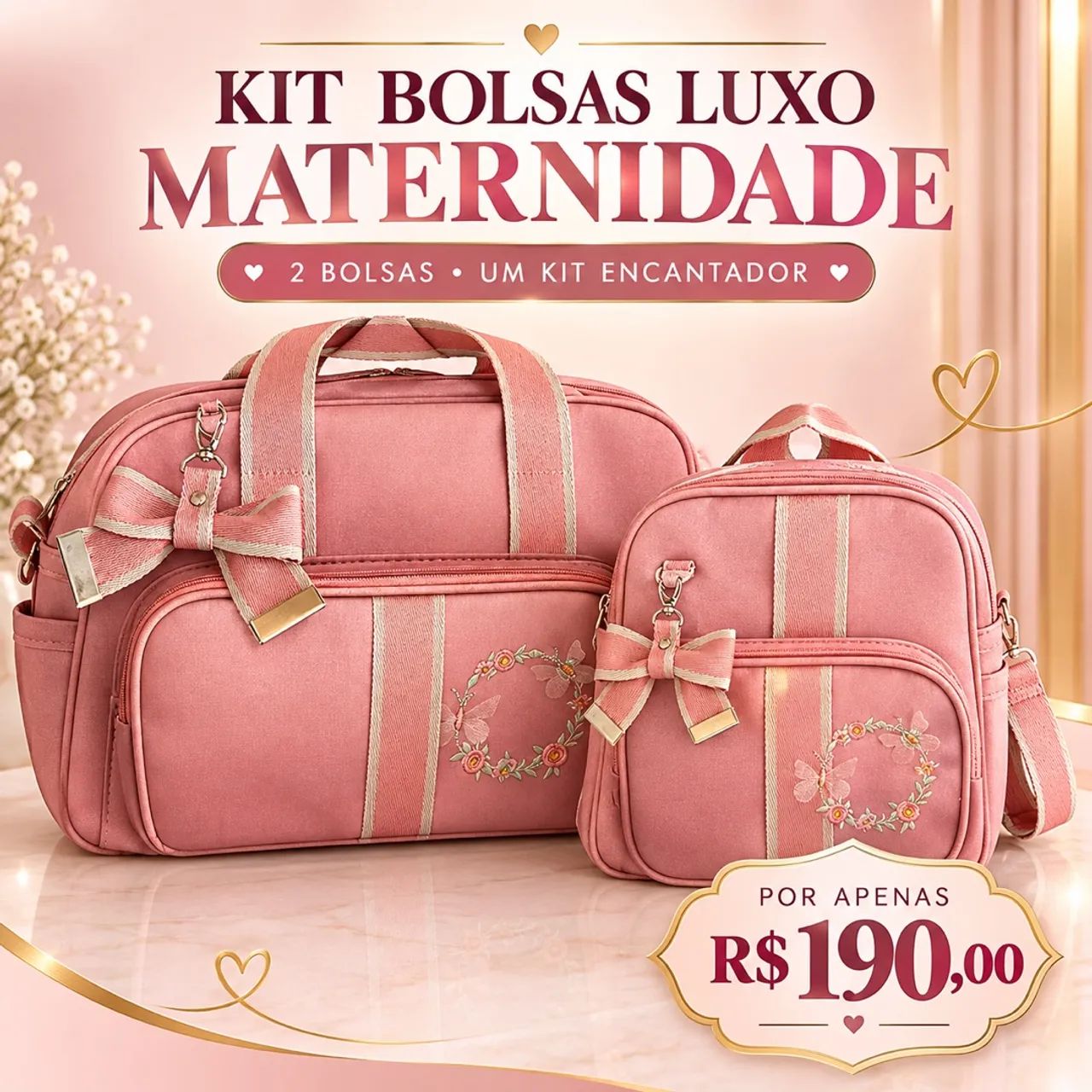Kit bolsa maternidade  - Foto 3