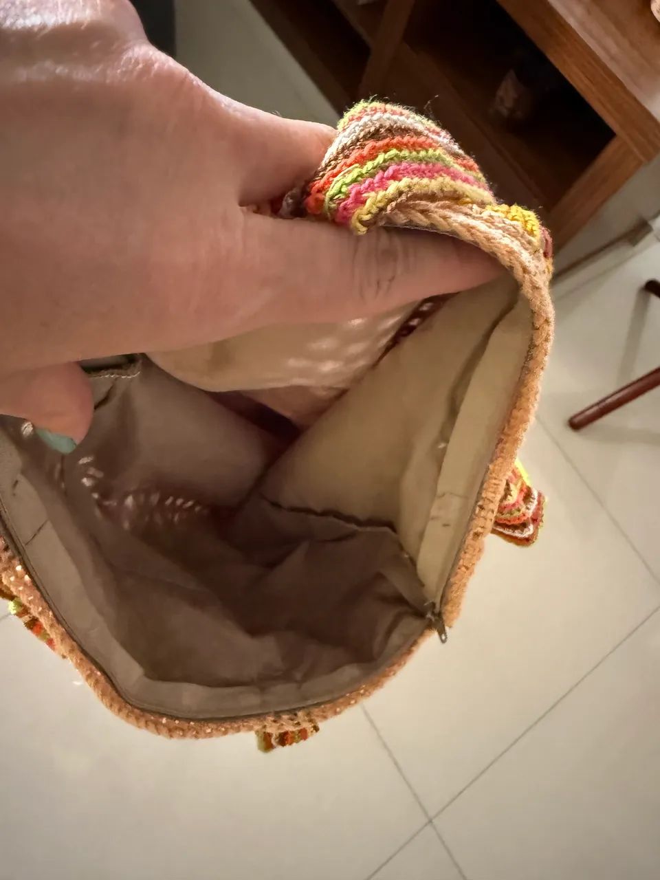 Bolsa crochê  - Foto 3