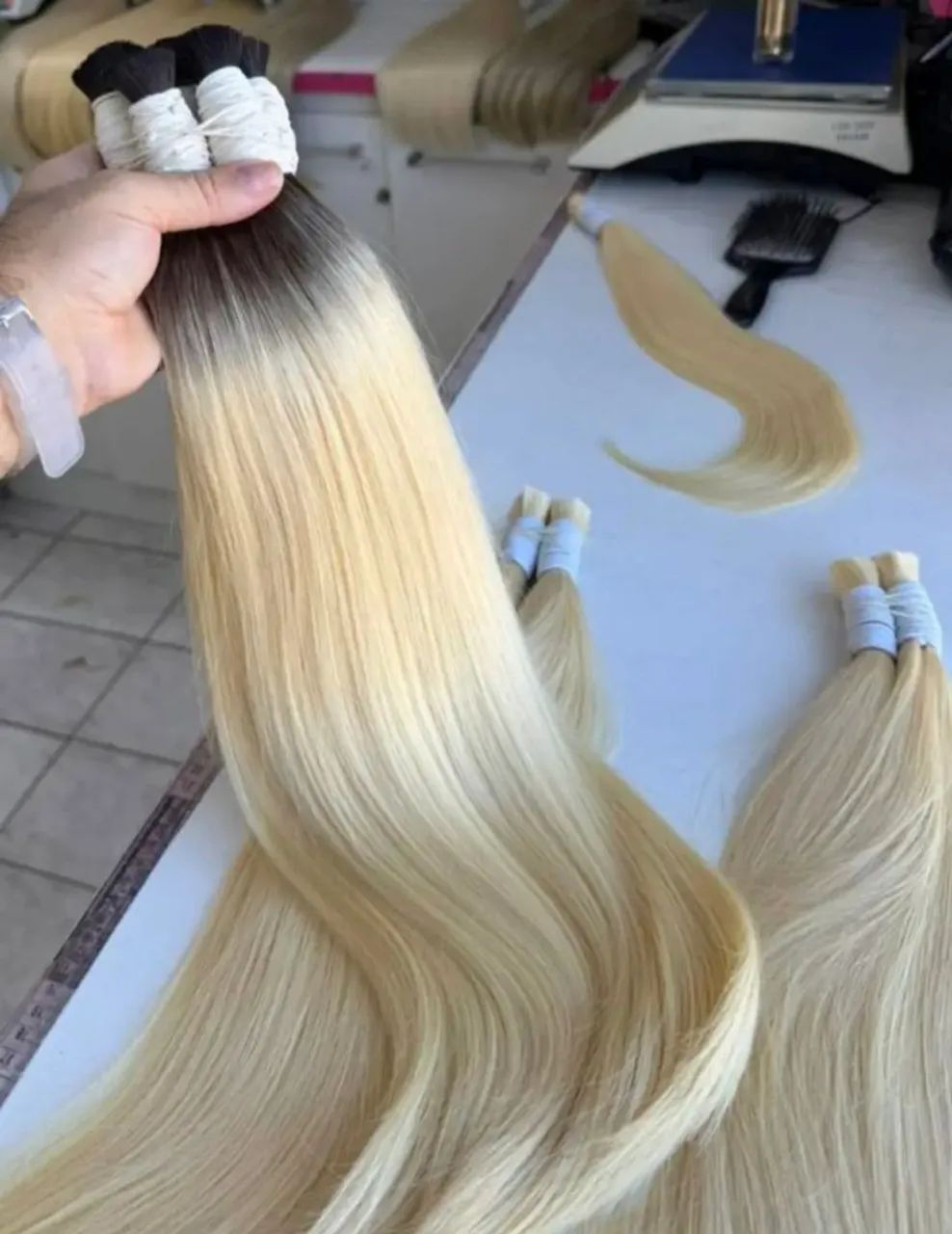 Cabelo 100% humano brasileiro  - Foto 5