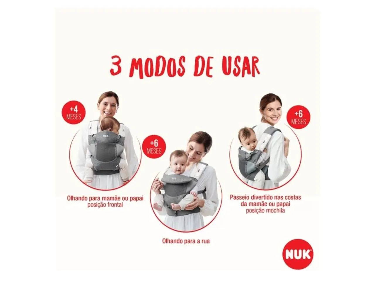 Canguru bebê Nuk - Foto 3