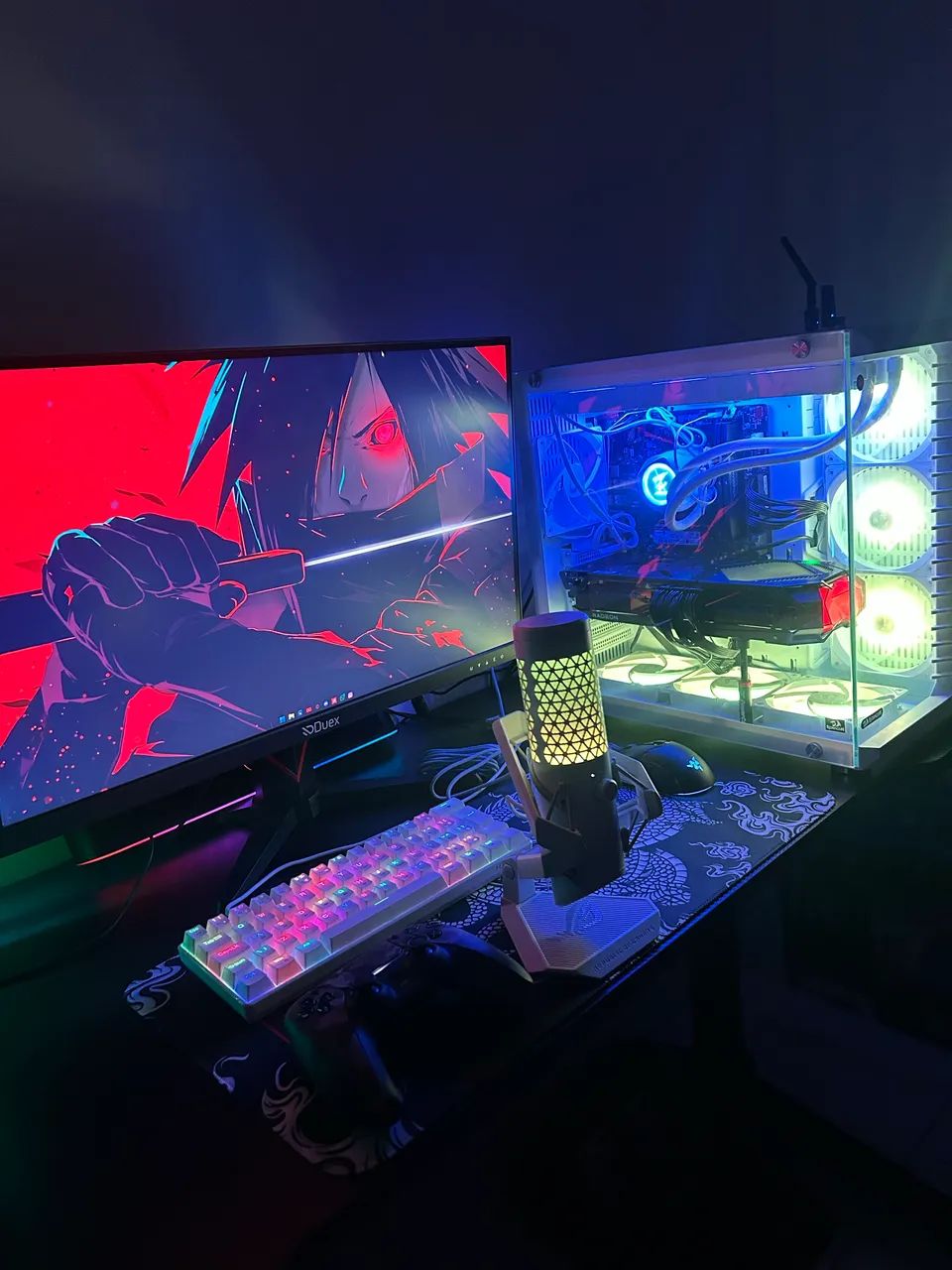 Microfone Rog Carnyx - nota fiscal + garantia e 4 meses de uso. - Foto 4