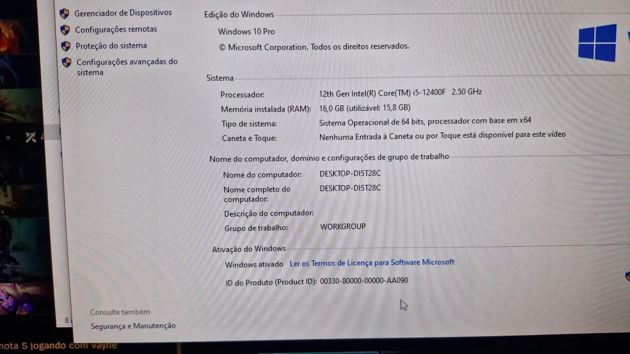 PC GAMER i5 12400f rx 7600 - Foto 3
