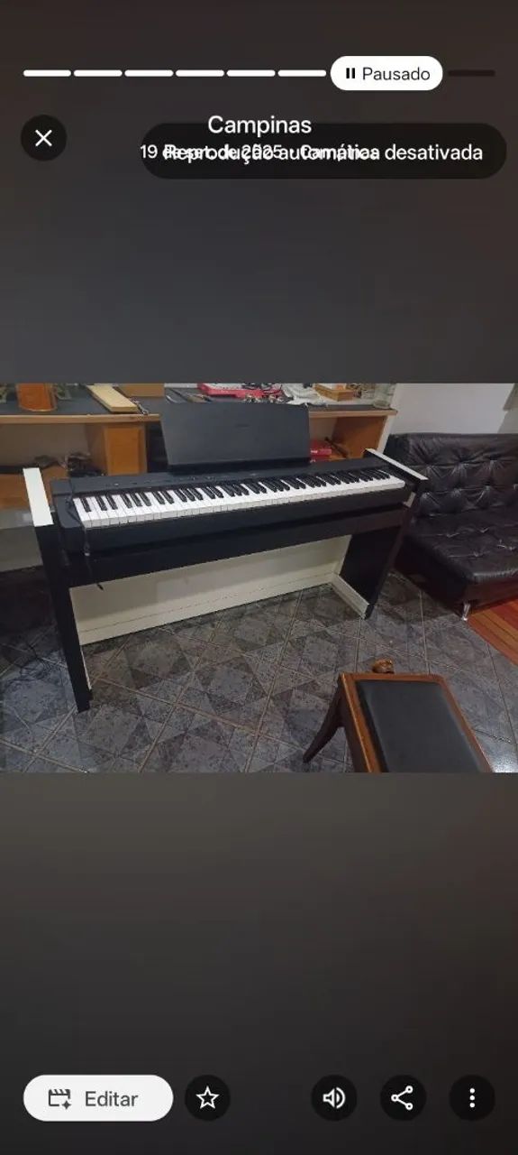Piano Digital P225 Yamaha  - Foto 2