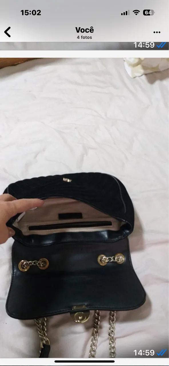 Bolsa da Zara preta  - Foto 3