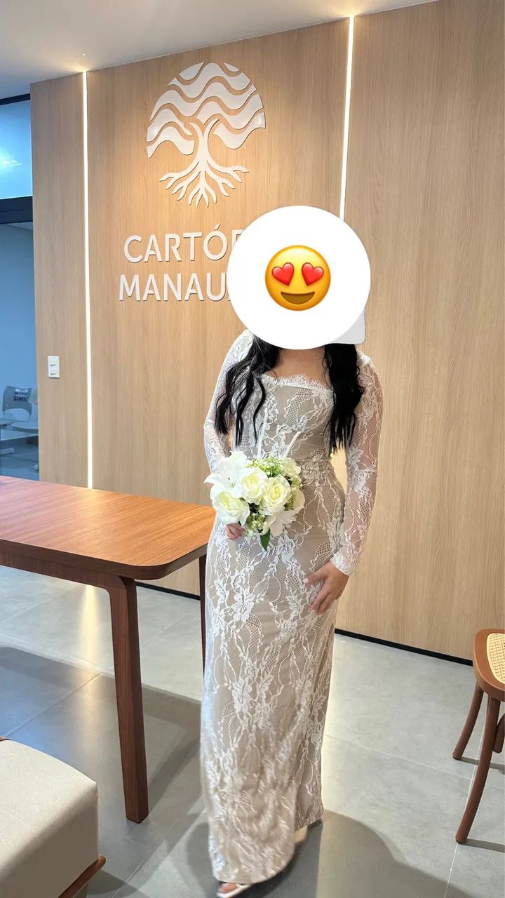 Vestido de noiva civil  - Foto 2