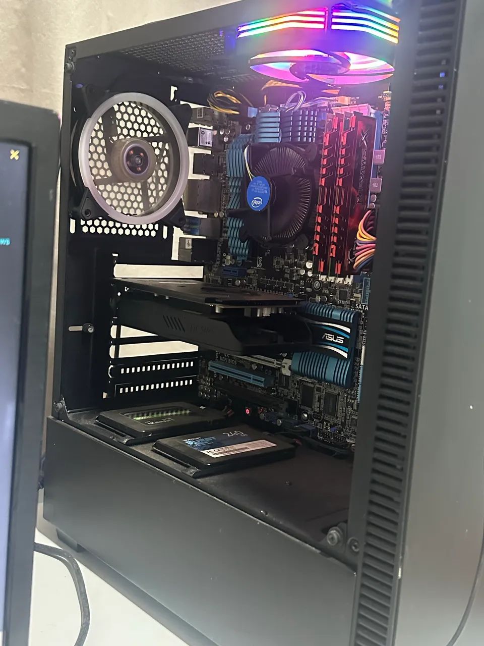 COMPUTADOR COMPLETO PC E MONITOR