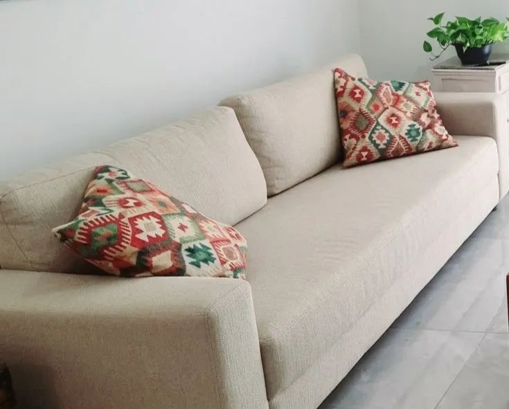 Sofá em linho classico e moderno - Foto 3