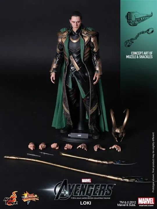 Hot Toys Loki Vingadores 1