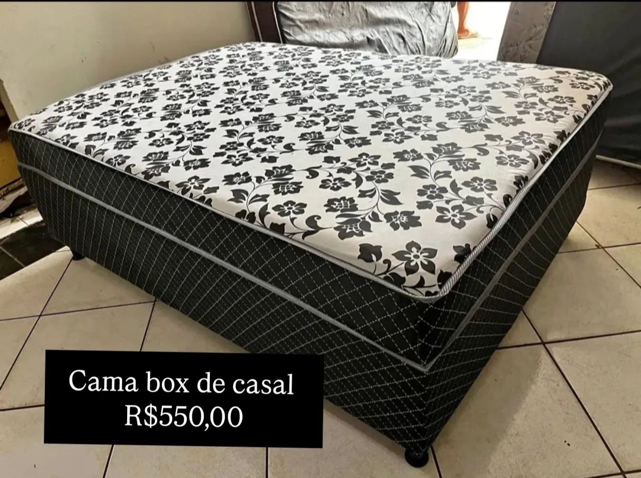 Cama box de casal 