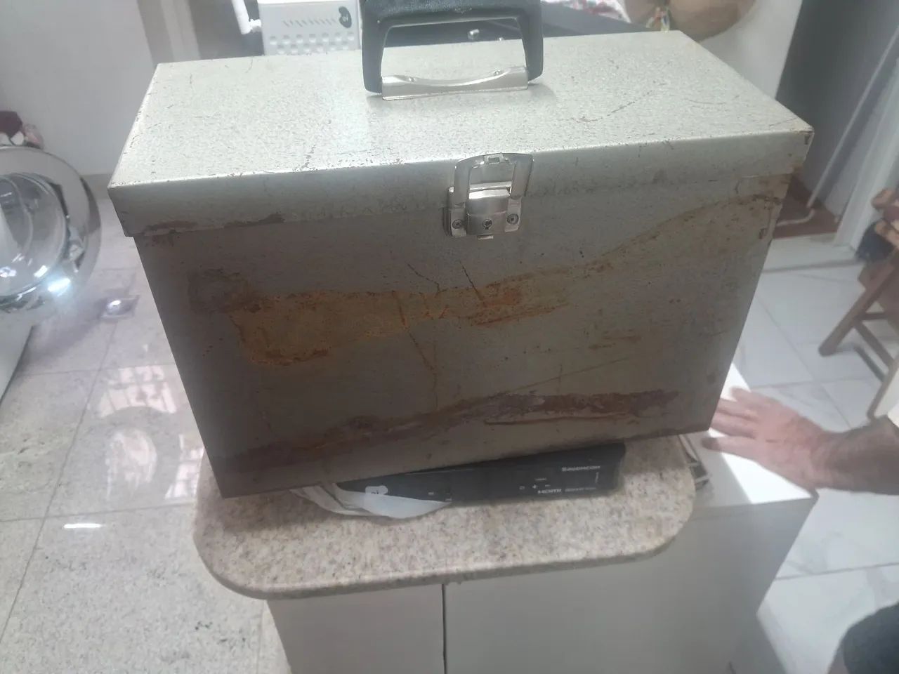 Arquivo de ferro antigo sem a chavinha - Foto 2