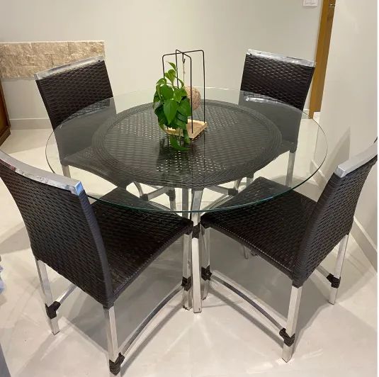 Conjunto de mesa Área Externa -  Alumínio! - Foto 2