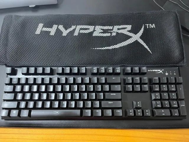 Teclado Mecânico Gamer HyperX Alloy + Capa Protetora Original - Foto 6