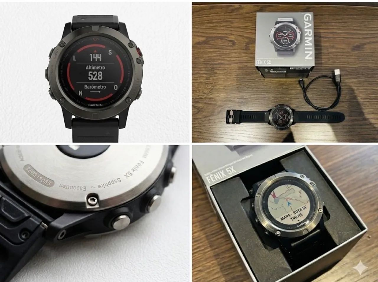 Garmin Fênix 5X Shafira  - Foto 2