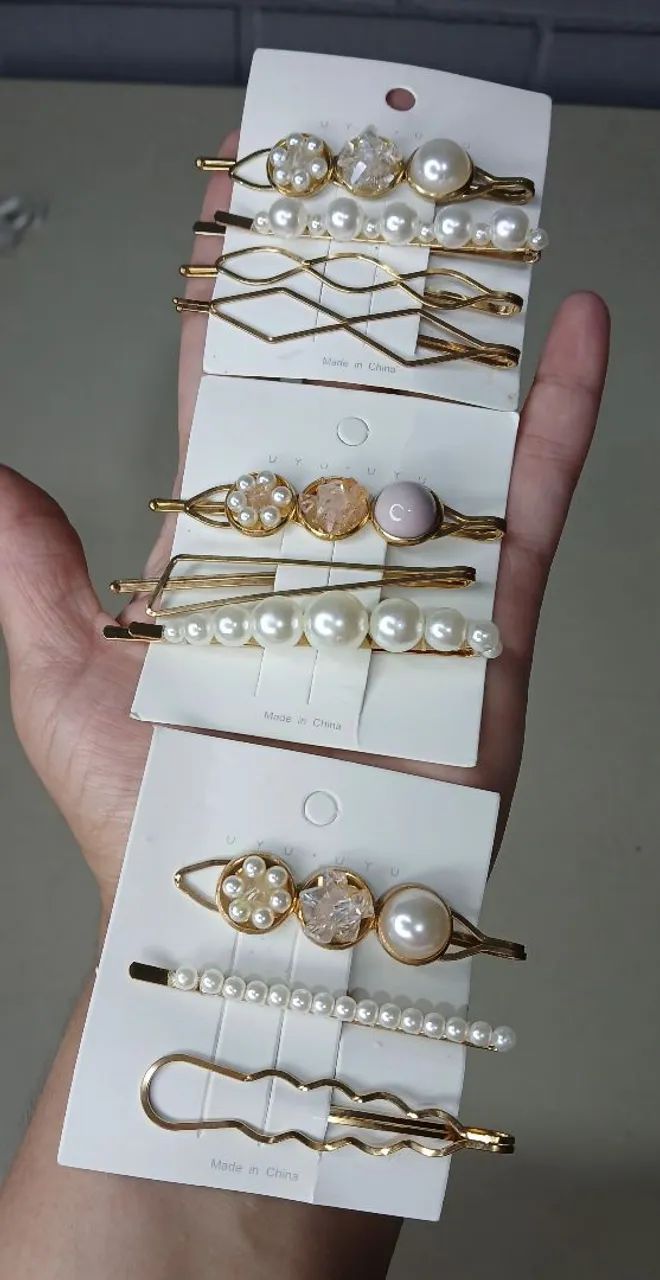 Kit de Presilhas de Cabelo  - Foto 5