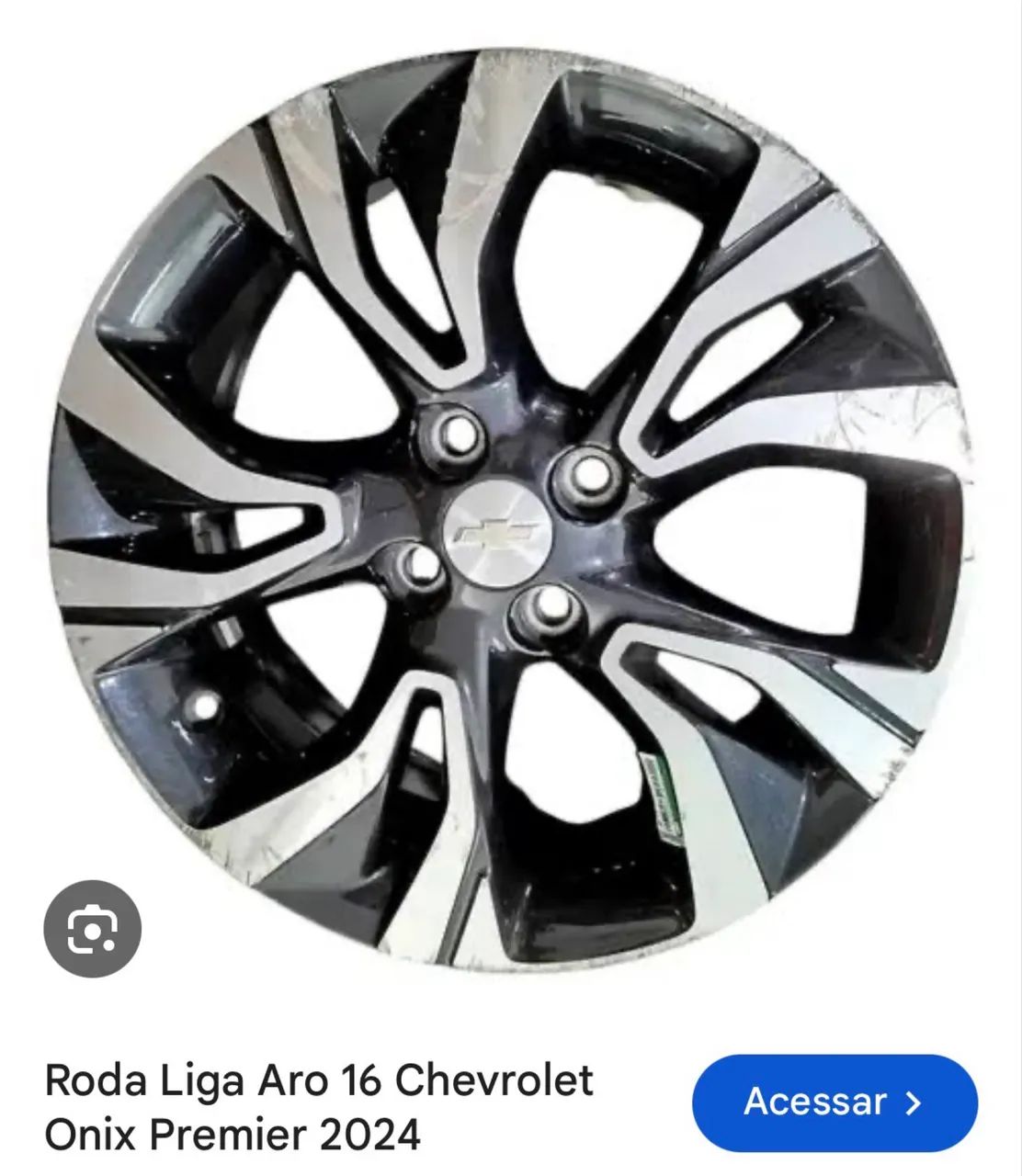 Roda Original na caixa 