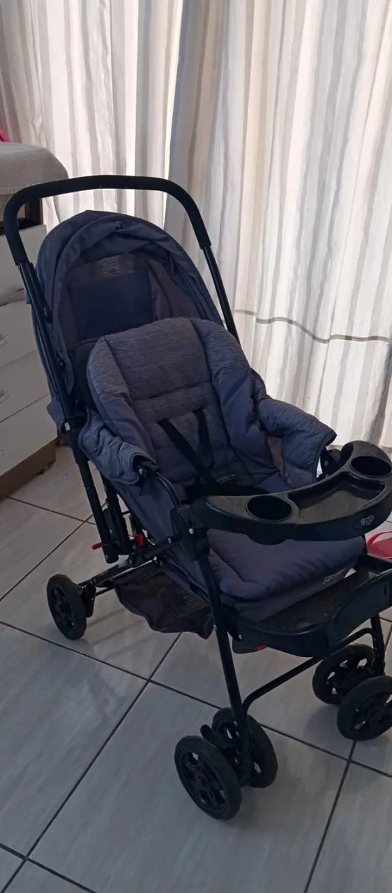 Berço com colchão+carrinho de bebê+bebê conforto  - Foto 5