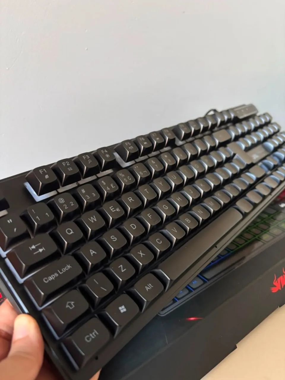 KIT TECLADO E MOUSE GAMER - Foto 3