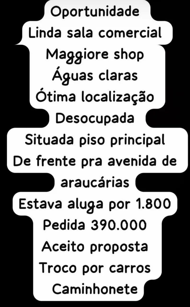 Vendo ou troco ,SALA COMERCIAL EM águas claras!  - Foto 5