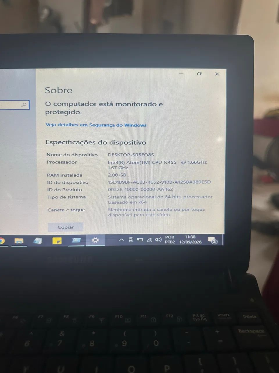 Netbook Samsung 300GB 